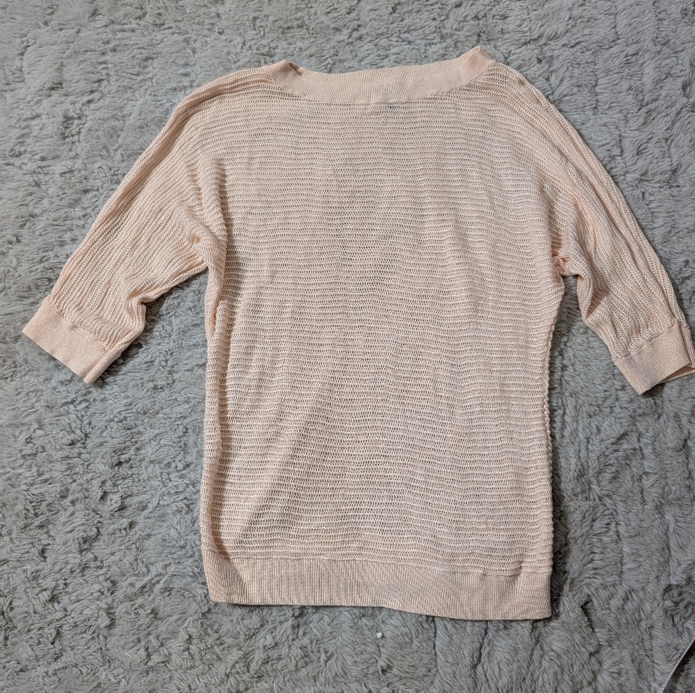 Women's Express 3/4 sleeve loose knit sweater size small